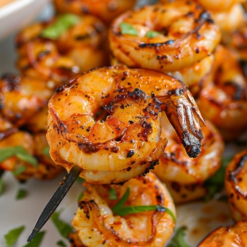 Grilled Cajun Shrimp.
