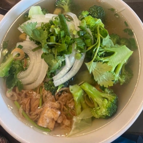 Pho with Vegetables.