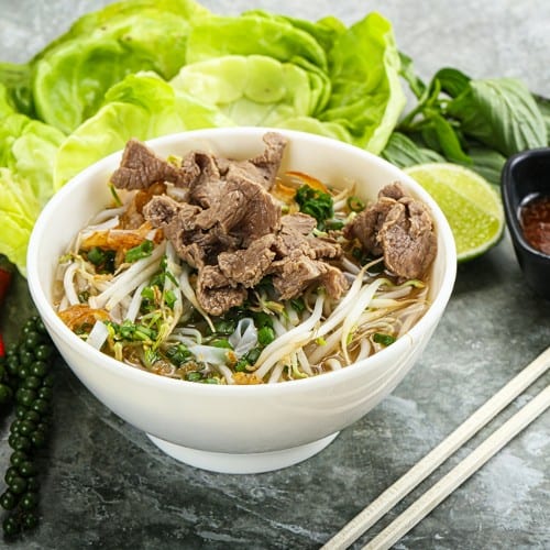 Pho with Grilled.