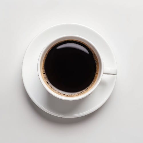 Plain Black Coffee.