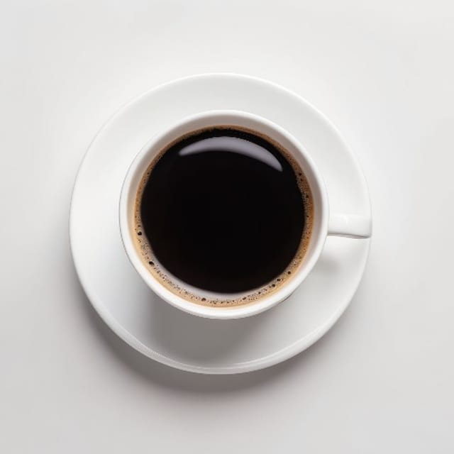 Plain Black Coffee.