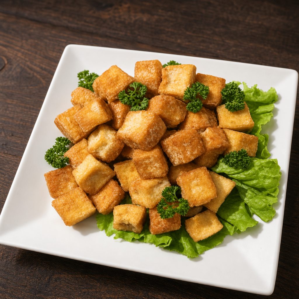 Crispy Golden Tofu.
