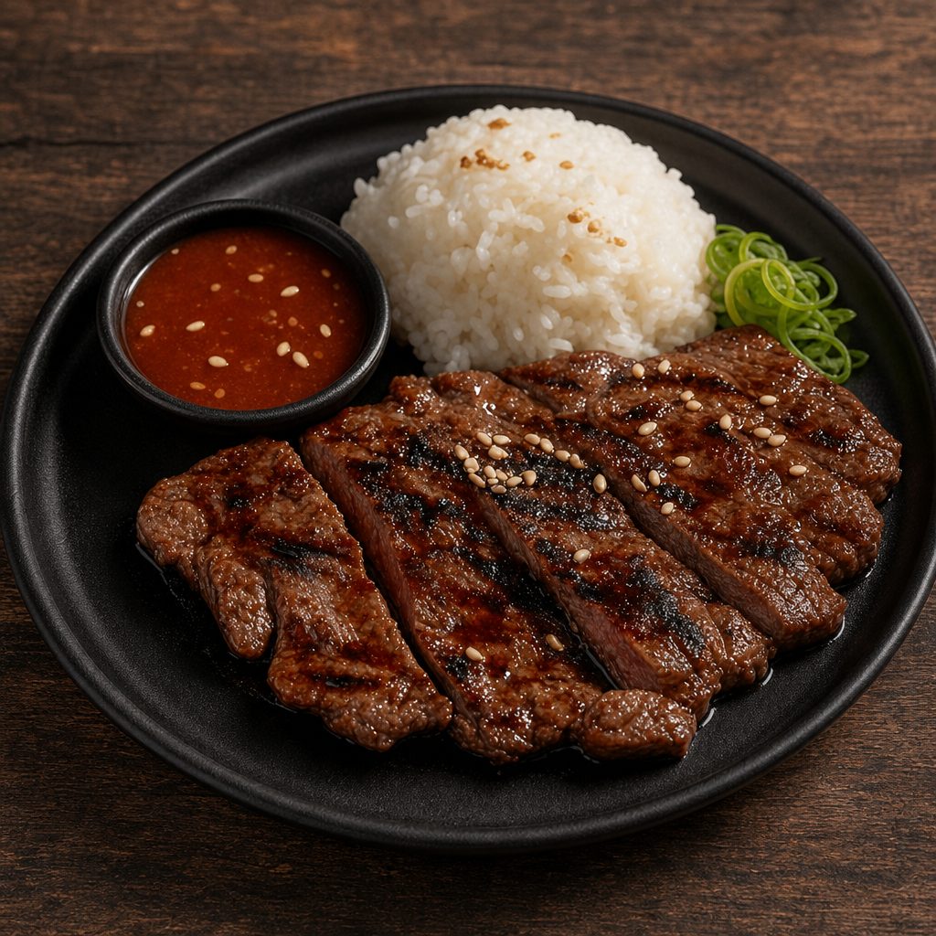 Rice Platter with Grilled.