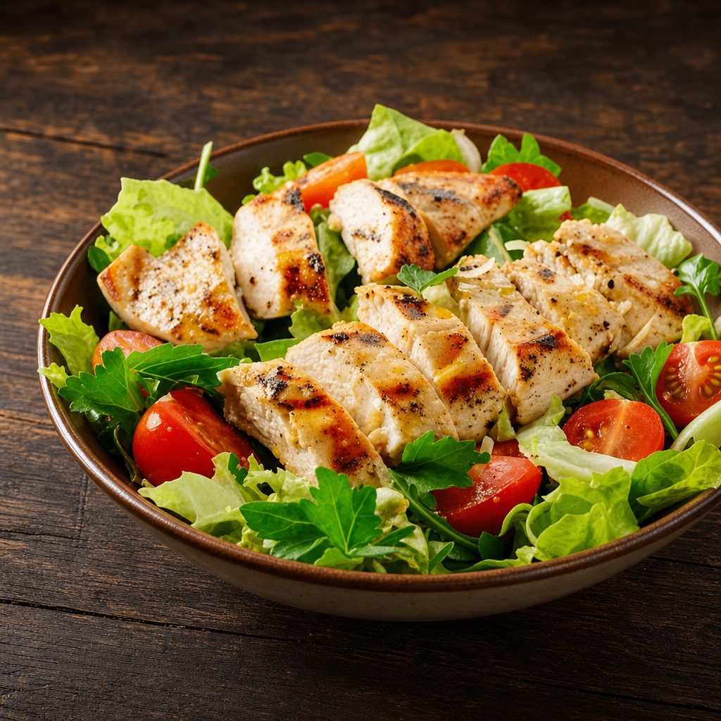 Grilled Chicken Salad.