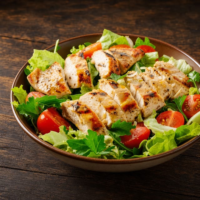 Grilled Chicken Salad.
