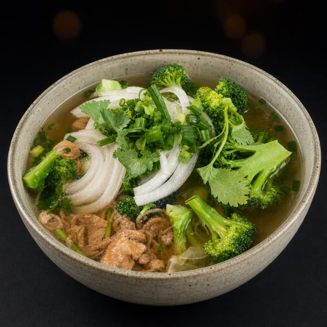 Pho with Vegetables.
