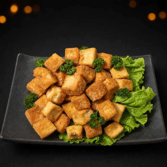 Crispy Golden Tofu.