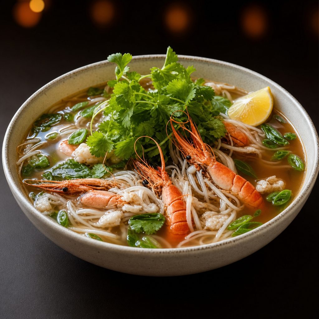 Pho with Seafood.