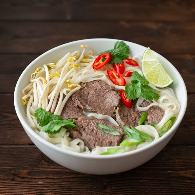 Pho with Choice of Beef Cuts.