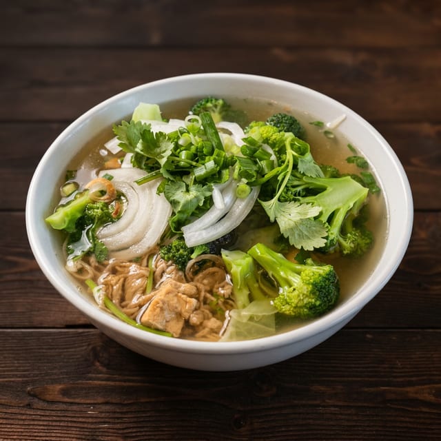 Pho with Vegetables.