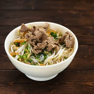 Pho with Grilled
